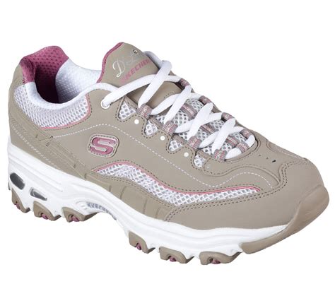 Add that classic comfort flavor to your look with the SKECHERS D'Lites ...