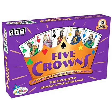 Five Crowns Card Game | Hobbyco