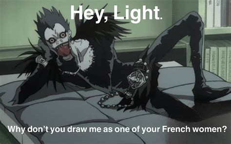 Ryuk meme by DracoAwesomeness on DeviantArt