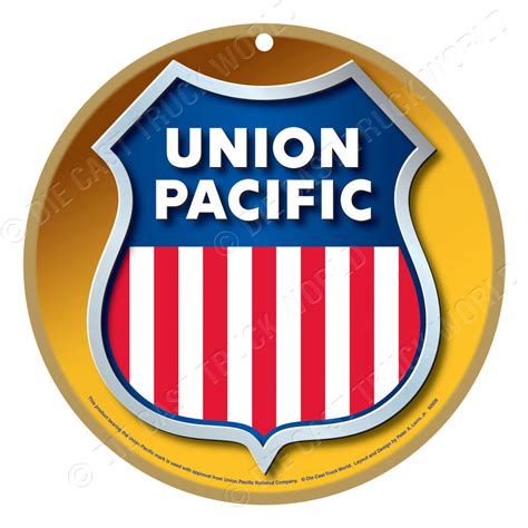 Union Pacific Railroad Logo Wood Plaque / by CreativeReproduction