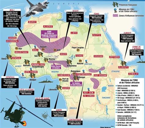 French military bases in Africa | Punkonomics (@DearBalak)