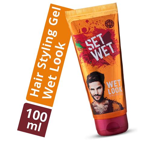 Set Wet Hair Gel Wet Look Styling Gel For Men - 100ml