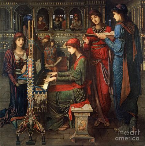 Saint Cecilia Painting by John Melhuish Strudwick