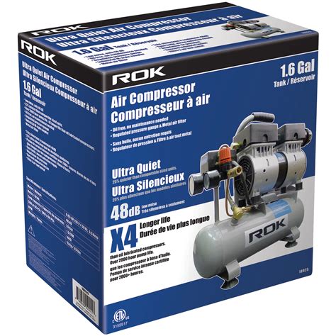 Air Compressor Ultra Quiet 1.6 Gal – ROK