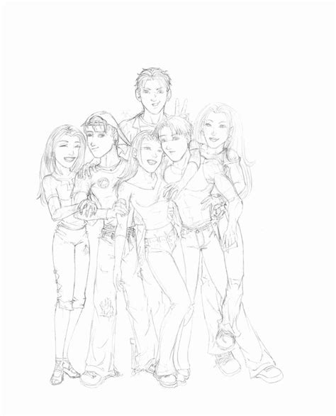 Family pencils by Raaarbecca on DeviantArt