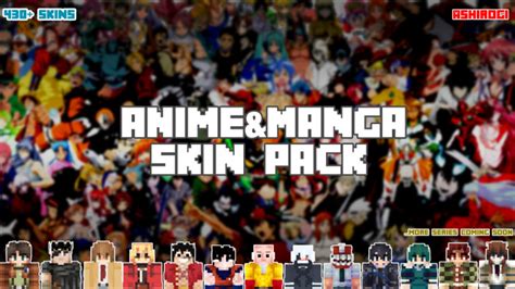 Anime&Manga Skin Pack – MCPE AddOns | Aadhu.com