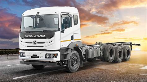 Ashok Leyland Launches AVTR 4120 - 40.5 Ton GVW 4 Axle Truck