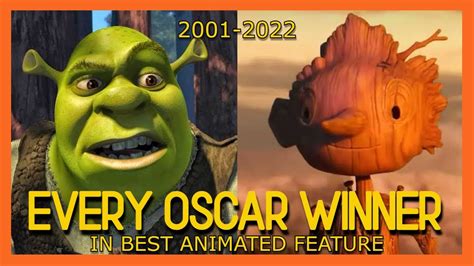 EVERY Oscar Best Animated Feature Winner EVER | 2001-2023 - YouTube