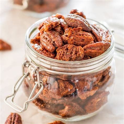 Brown Sugar Coated Pecans - Jo Cooks