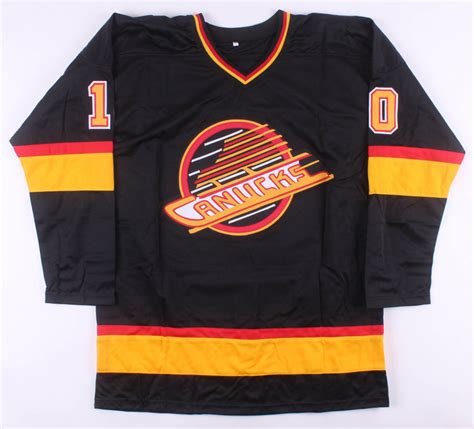 Pavel Bure Signed Vancouver Canucks Jersey Inscribed "HOF 12" (Beckett ...