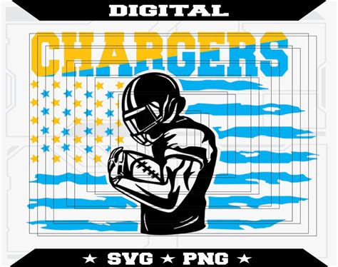 Chargers Svg File - Etsy