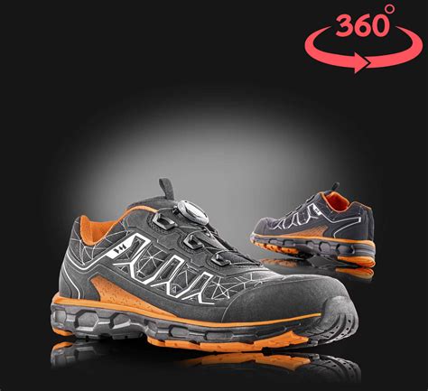 Occupational, safety and outdoor shoes BOA® Fit System