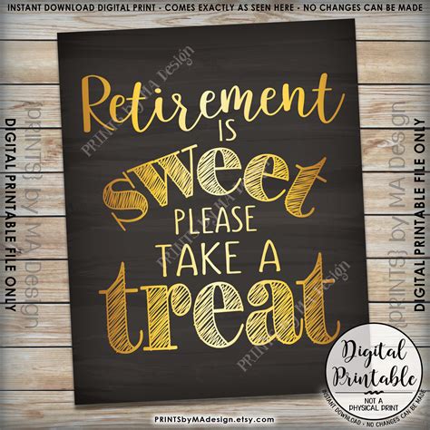 Retirement Signs Printable - Printable Word Searches