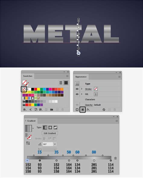 How to Make a Metallic Effect in Illustrator | Envato Tuts+