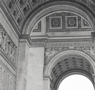 The Arc de Triomphe Interior Paris France | View On White Th… | Flickr