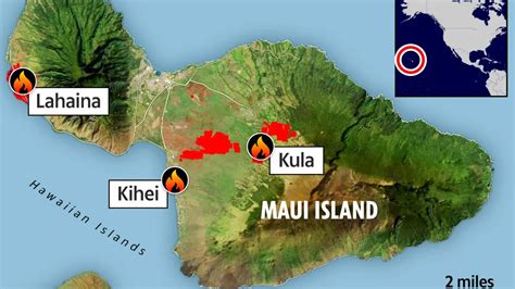 Geoffrey Wise Viral: Hawaii Wildfire Map