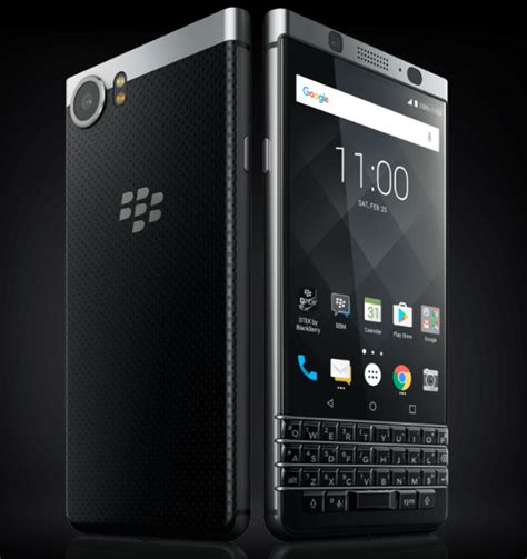 Blackberry unveils android smartphone with iconic physical keyboard at ...