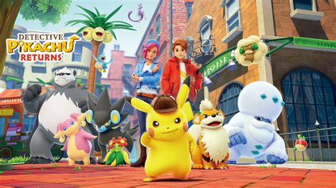 Detective Pikachu™ Returns for Nintendo Switch - Nintendo Official Site