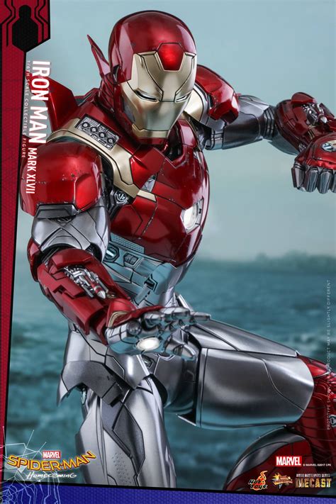 Hot Toys Spider-Man Homecoming Iron Man Mark 47 Die-Cast Figure! - Marvel Toy News