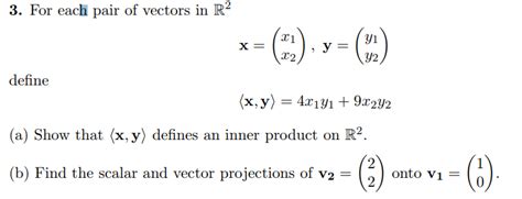 Linear Algebra Scalar and Vector Projection - Mathematics Stack Exchange