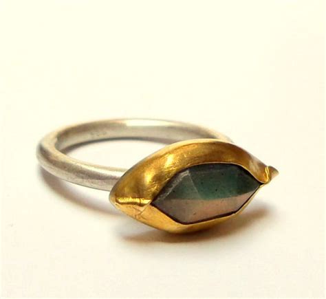 Gold Ring Labradorite Ring Silver Ring Gemstone Ring - Etsy