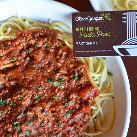 This Year's Olive Garden Pasta Pass Is A GAME CHANGER Never Ending Pasta, Olive Garden Pasta ...