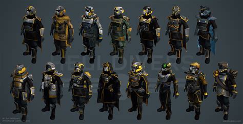 Helldivers - Armors Overview by OskarKuijken on DeviantArt