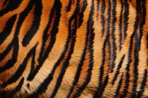 Free Photo | Tiger pattern fur texture