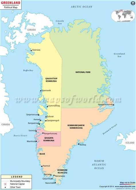 Political Map Of Greenland Greenland Political Map | Images and Photos finder