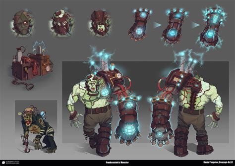 ArtStation - Frankenstein's Monster concept art