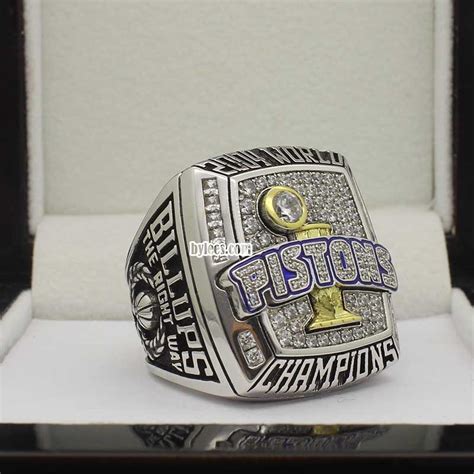 2004 Detroit Pistons NBA Championship Ring – Best Championship Rings|Championship Rings Designer