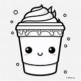 Starbucks Cup Coloring Page sketch template