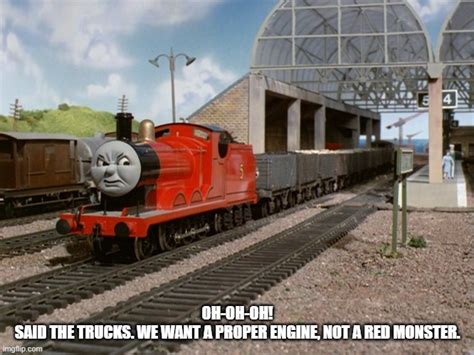 James and the Troublesome Trucks 'Meme' UK by Ah-NonIamkerd on DeviantArt