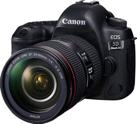 Canon EOS 5D Mark IV 24-105mm F/4L IS II USM Lens - 30.4MP, DSLR Camer ...