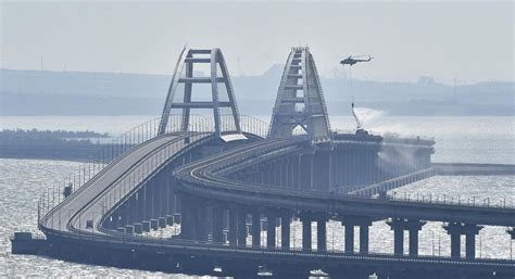 Blast on Crimean Bridge disrupts connectivity with Russia, Putin orders probe