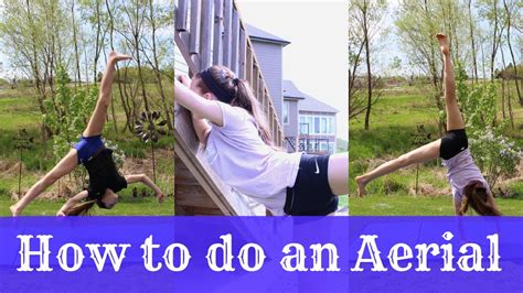 How to do an Aerial Cartwheel - YouTube