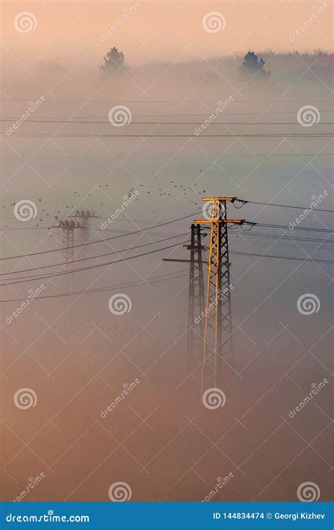 Foggy Day in Yambol, Bulgaria Stock Photo - Image of horizon, bulgaria: 144834474