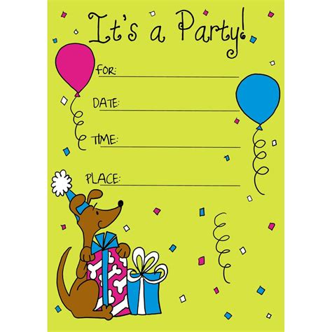 Awesome Teen Birthday Invitations Printable