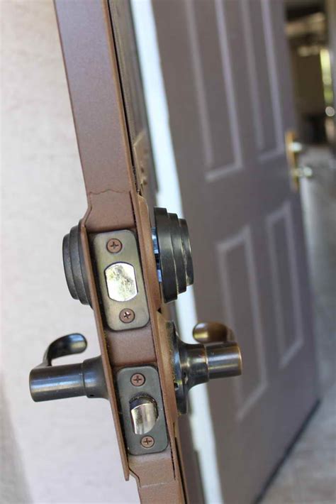 How to remove this door lock? (outside, company, metal, safe) - House ...