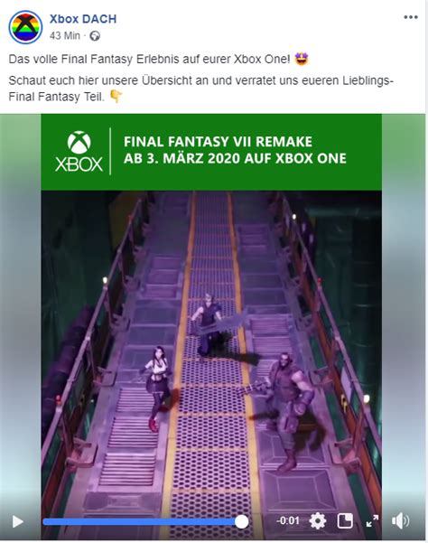 Final Fantasy VII Remake Xbox One Release Mentioned On Xbox Germany ...