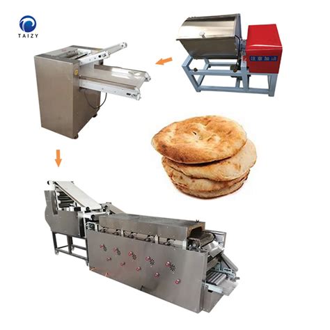 Fully Automatic Roti Maker Chapati Making Machine Arabic Pita Bread ...