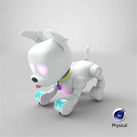 Mini AI Robot Dog 3D Model $59 - .gltf .obj .ma .max .upk .unitypackage .c4d .fbx .3ds .blend ...