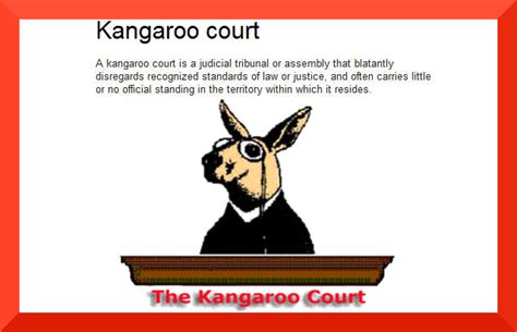 Kangaroo court - Hiedi Lennon