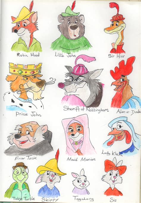 Disney Robin Hood Gallery by greydeer2010 on DeviantArt