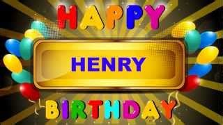 Birthday Henry