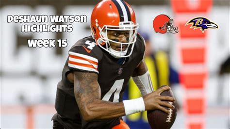 Deshaun Watson Highlights Week 15 vs Ravens! HD - YouTube