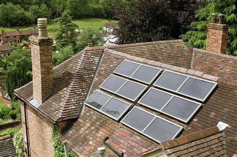 Rooftop Solar Heat Collectors Photograph by Martin Bond/science Photo Library | Fine Art America