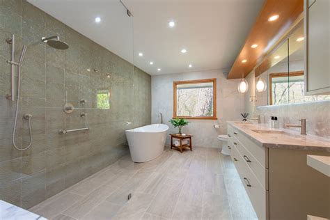 Bethesda, Maryland - Contemporary - Master Bath - Contemporary - Bathroom - DC Metro - by ...