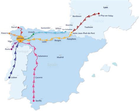 El Camino de Santiago Tours | Walking Pilgrimages | Follow the Camino Camino Routes, Camino ...