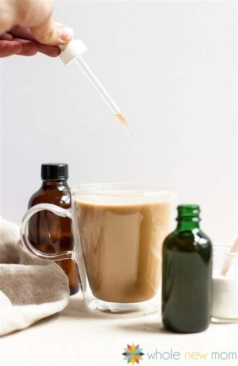 Homemade Flavored Liquid Stevia Drops - | Whole New Mom